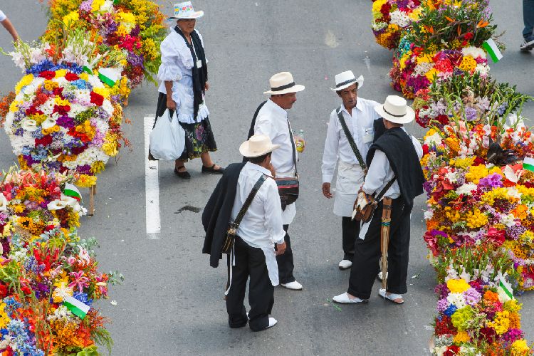 Feria de flores en Medellín