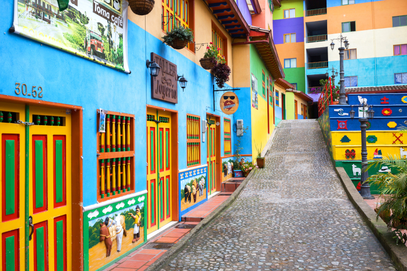 Calles de Guatapé. 